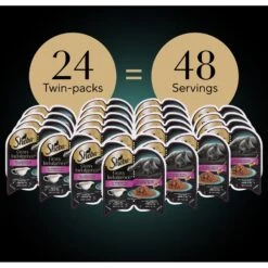 Sheba Gravy Indulgence Salmon Entree In Extra Gravy Grain-Free Adult Wet Cat Food, 2.64-oz Can, Case Of 24 -Wellness Sales Store 1017670 PT2. AC SS1800 V1700599141