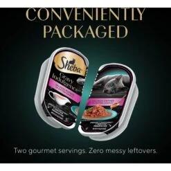 Sheba Gravy Indulgence Salmon Entree In Extra Gravy Grain-Free Adult Wet Cat Food, 2.64-oz Can, Case Of 24 -Wellness Sales Store 1017670 PT4. AC SS1800 V1700599141