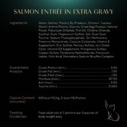 Sheba Gravy Indulgence Salmon Entree In Extra Gravy Grain-Free Adult Wet Cat Food, 2.64-oz Can, Case Of 24 -Wellness Sales Store 1017670 PT5. AC SS1800 V1700599168