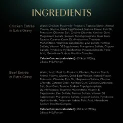 Sheba Gravy Indulgence Chicken & Beef In Extra Gravy Variety Pack Grain-Free Adult Wet Cat Food, 2.64-oz Can, Case Of 12 -Wellness Sales Store 1017678 PT5. AC SS1800 V1700599149
