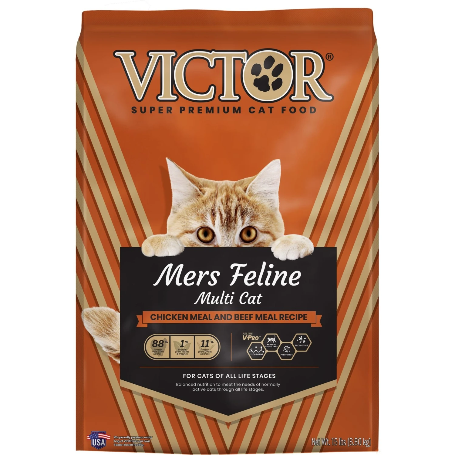 VICTOR Mers Feline Dry Cat Food 1 VICTOR Mers Feline Dry Cat Food
