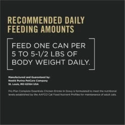 Purina Pro Plan Adult Chicken Entree In Gravy Canned Cat Food -Wellness Sales Store 102295 PT7. AC SS1800 V1674494918