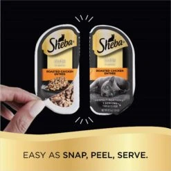 Sheba Perfect Portions Grain-Free Roasted Chicken Cuts In Gravy Entree Adult Wet Cat Food Trays -Wellness Sales Store 103404 PT4. AC SS1800 V1626991575