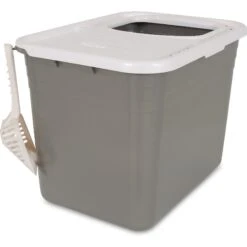 Petmate Top Entry Litter Pan 8 Petmate Top Entry Litter Pan -Wellness Sales Store 105471 PT3. AC SS1800 V1536765304