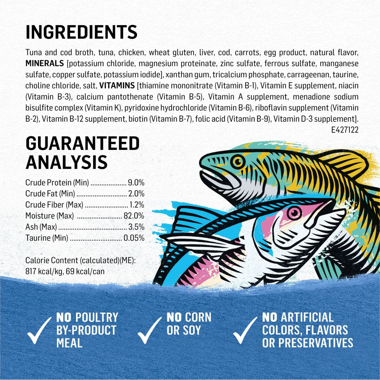 Purina Beyond Natural Wild-Caught Tuna, Cod & Carrots Recipe In Gravy Canned Cat Food 5 Purina Beyond Natural Wild-Caught Tuna, Cod & Carrots Recipe In Gravy Canned Cat Food - Image 5