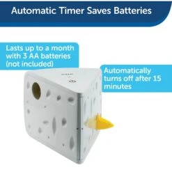 PetSafe Cheese Motion Cat Toy 15 PetSafe Cheese Motion Cat Toy -Wellness Sales Store 114120 PT7. AC SS1800 V1599813075