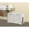 Merry Products Cat Washroom Bench Decorative Litter Box Cover & Storage