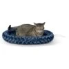 K&H Pet Products Thermo-Kitty Fashion Splash Heated Cat Bed, Large