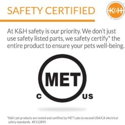 K&H Pet Products Thermo-Kitty Fashion Splash Heated Cat Bed, Large -Wellness Sales Store 121262 PT4. AC SS1800 V1692209209