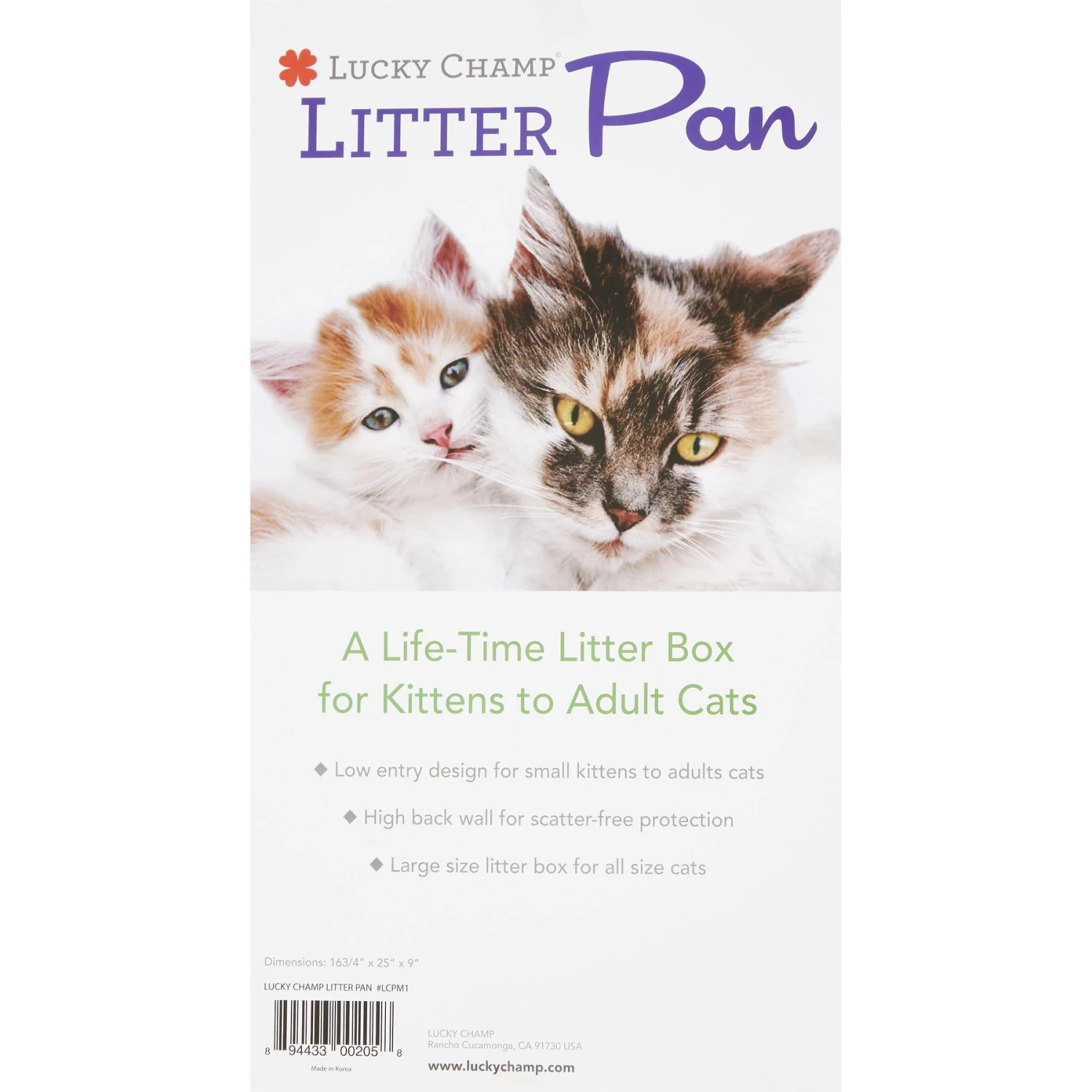 Lucky Champ Cat Litter Pan 6 Lucky Champ Cat Litter Pan - Image 6