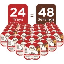Nutro Perfect Portions Grain-Free Cuts In Gravy Beef Recipe Cat Food Trays -Wellness Sales Store 128579 PT3. AC SS1800 V1702678411