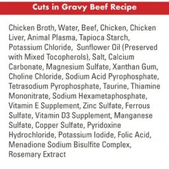 Nutro Perfect Portions Grain-Free Cuts In Gravy Beef Recipe Cat Food Trays -Wellness Sales Store 128579 PT5. AC SS1800 V1702678406