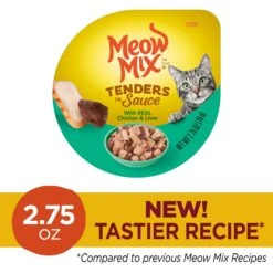 Meow Mix Tenders In Sauce With Real Chicken & Liver Wet Cat Food -Wellness Sales Store 130526 PT2. AC SS1800 V1674772442