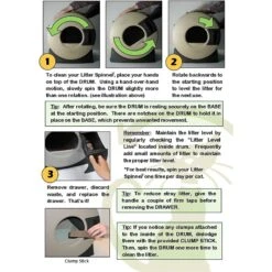 Litter Spinner Cat Litter Box For Small Cats -Wellness Sales Store 130792 PT7. AC SS1800 V1536930432