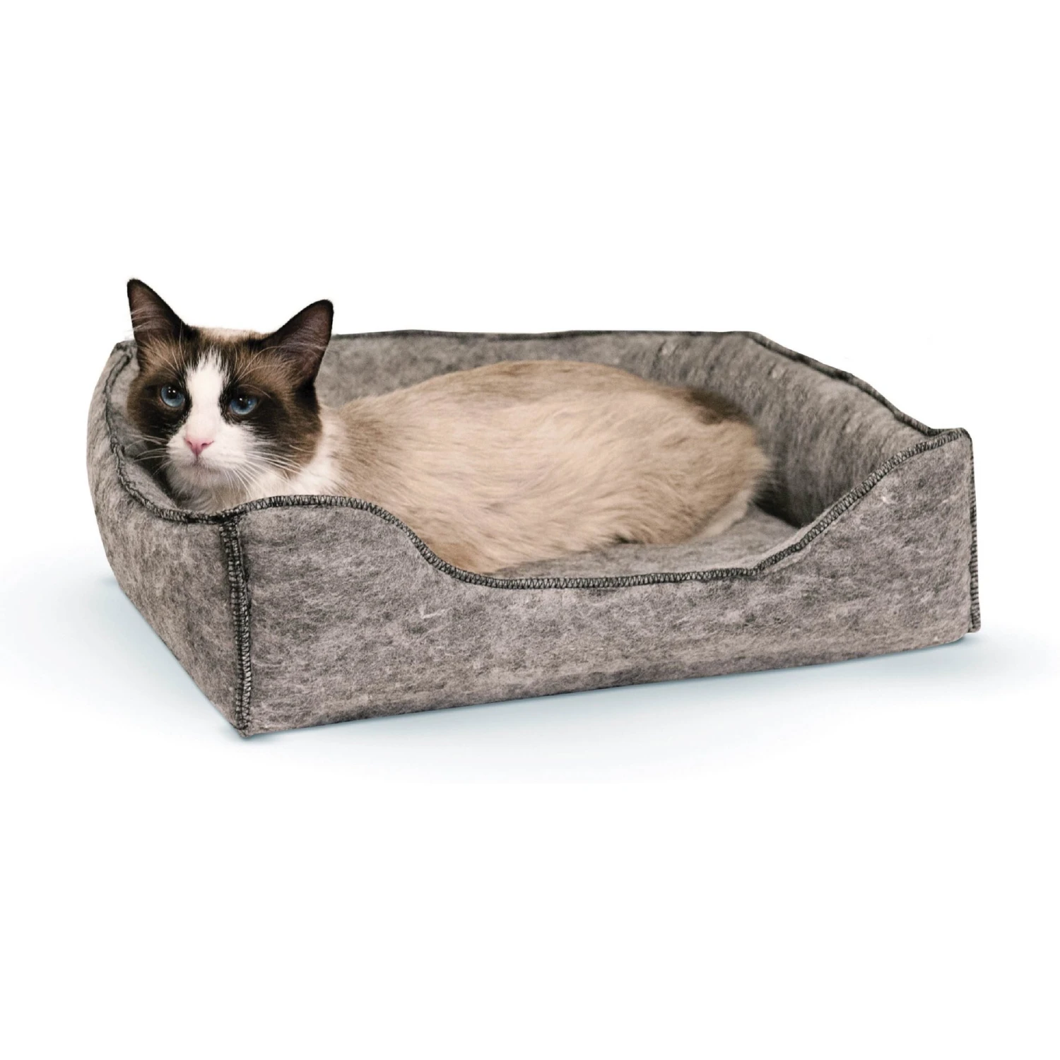 K&H Pet Products Amazin' Kitty Lounge Sleeper Cat Bed 1 K&H Pet Products Amazin' Kitty Lounge Sleeper Cat Bed