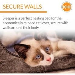 K&H Pet Products Amazin' Kitty Lounge Sleeper Cat Bed 10 K&H Pet Products Amazin' Kitty Lounge Sleeper Cat Bed -Wellness Sales Store 131901 PT2. AC SS1800 V1682704512