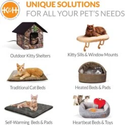 K&H Pet Products Amazin' Kitty Lounge Sleeper Cat Bed 15 K&H Pet Products Amazin' Kitty Lounge Sleeper Cat Bed -Wellness Sales Store 131901 PT8. AC SS1800 V1682706018