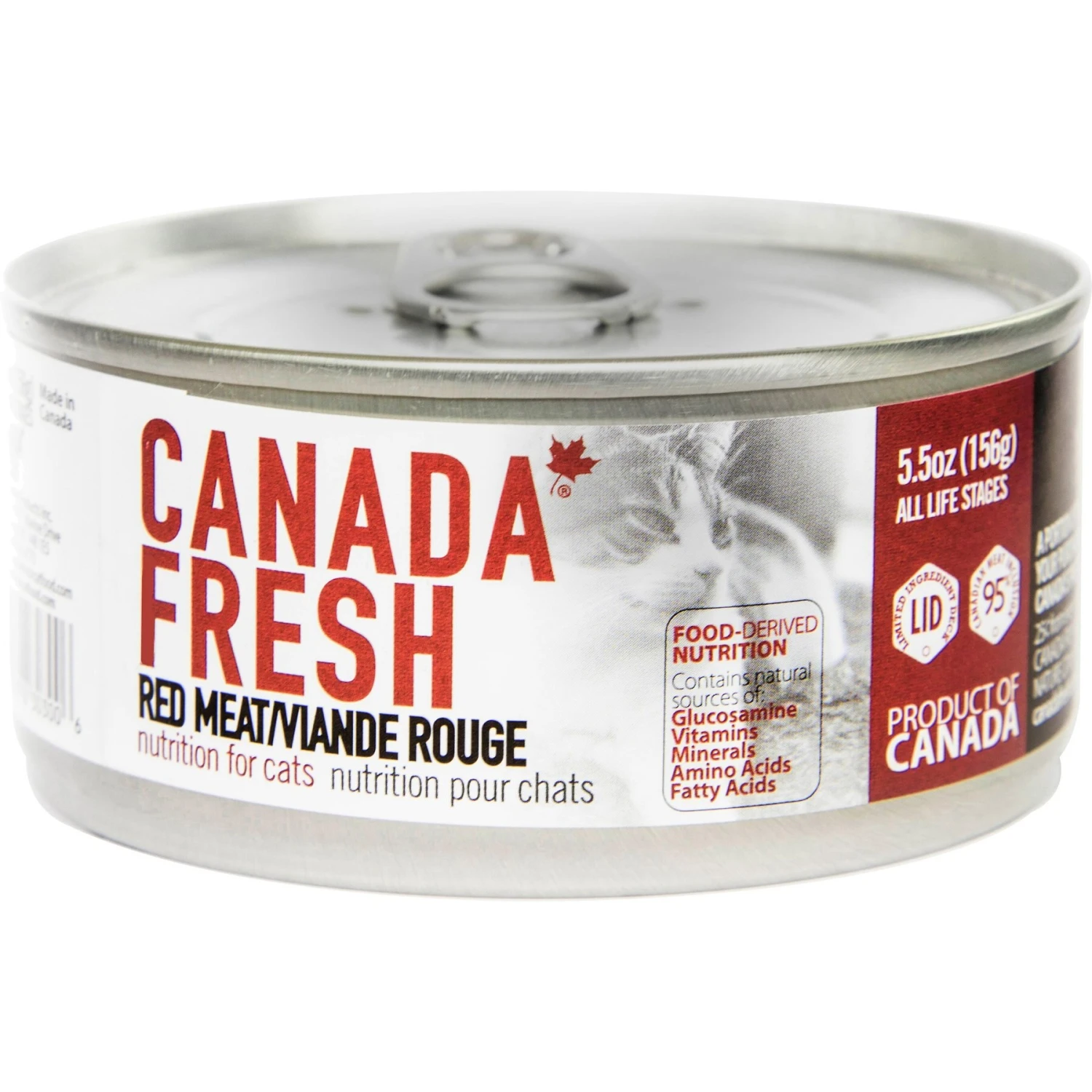 Canada Fresh Red Meat Canned Cat Food 1 Canada Fresh Red Meat Canned Cat Food