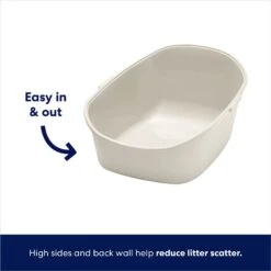 Frisco High Back Cat Litter Box, Extra Large -Wellness Sales Store 141375 PT2. AC SS1800 V1675279993