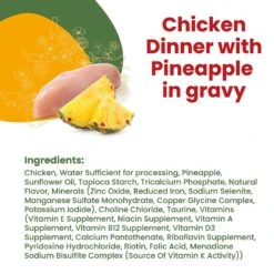 Almo Nature HQS La Cucina Chicken With Pineapple Grain-Free Cat Food Pouches -Wellness Sales Store 141493 PT3. AC SS1800 V1639526505