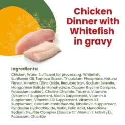 Almo Nature HQS La Cucina Chicken With Whitefish Grain-Free Cat Food Pouches -Wellness Sales Store 141494 PT3. AC SS1800 V1639525609