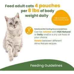 Almo Nature HQS La Cucina Chicken With Whitefish Grain-Free Cat Food Pouches -Wellness Sales Store 141494 PT6. AC SS1800 V1632849716