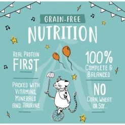 Tiny Tiger Pate Turkey & Giblets Recipe Grain-Free Canned Cat Food -Wellness Sales Store 141881 PT7. AC SS1800 V1648748489