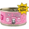 Tiny Tiger Chunks In Gravy Salmon & Whitefish Recipe Grain-Free Canned Cat Food