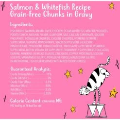 Tiny Tiger Chunks In Gravy Salmon & Whitefish Recipe Grain-Free Canned Cat Food -Wellness Sales Store 147758 PT5. AC SS1800 V1687286233