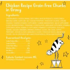 Tiny Tiger Chunks In Gravy Chicken Recipe Grain-Free Canned Cat Food 13 Tiny Tiger Chunks In Gravy Chicken Recipe Grain-Free Canned Cat Food -Wellness Sales Store 147764 PT5. AC SS1800 V1671733305