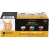 Purina Pro Plan Senior Adult 7+ Seafood Favorites Pate Variety Pack Canned Cat Food