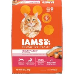 Iams ProActive Health Salmon Recipe Adult Dry Cat Food