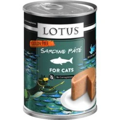 Lotus Sardine Grain-Free Pate Canned Cat Food