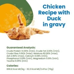 Almo Nature HQS Complete Chicken With Duck Grain-Free Canned Cat Food 12 Almo Nature HQS Complete Chicken With Duck Grain-Free Canned Cat Food -Wellness Sales Store 150643 PT4. AC SS1800 V1632848821