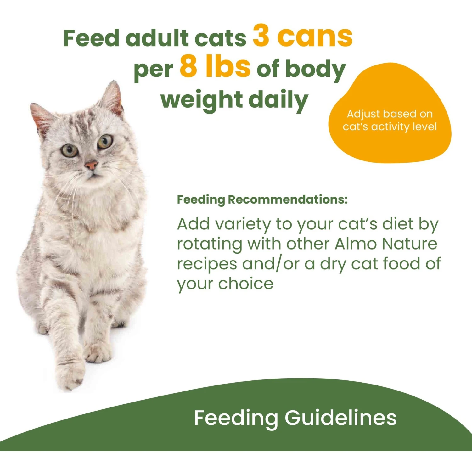 Almo Nature HQS Complete Chicken With Duck Grain-Free Canned Cat Food 7 Almo Nature HQS Complete Chicken With Duck Grain-Free Canned Cat Food - Image 7