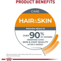 Royal Canin Feline Care Nutrition Hair & Skin Care Chunks In Gravy Pouch Cat Food, 3-oz, Case Of 12 -Wellness Sales Store 151283 PT4. AC SS1800 V1697734448