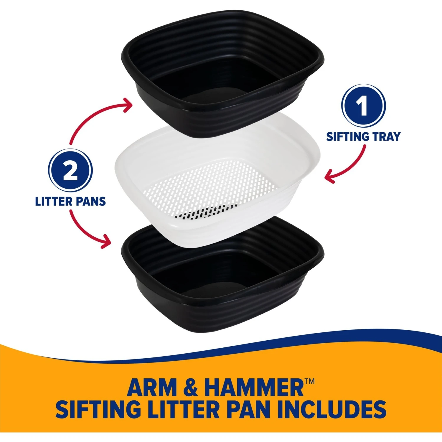 Arm & Hammer Sifting Cat Litter Pan 5 Arm & Hammer Sifting Cat Litter Pan - Image 5
