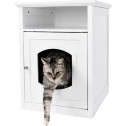 Frisco Decorative Side Table Cat Litter Box Cover 9 Frisco Decorative Side Table Cat Litter Box Cover -Wellness Sales Store 156786 PT2. AC SS1800 V1569621552