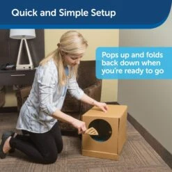 PetSafe Disposable Collapsible Litter Box With ScoopFree Crystal Litter 11 PetSafe Disposable Collapsible Litter Box With ScoopFree Crystal Litter -Wellness Sales Store 166221 PT2. AC SS1800 V1700155501