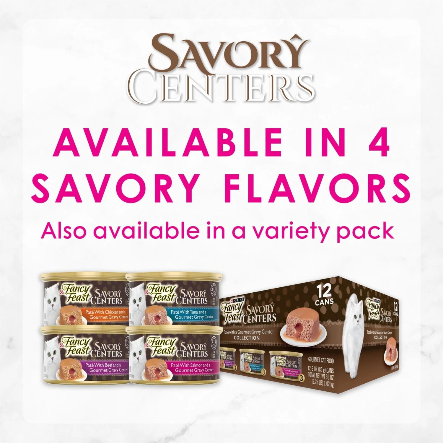 Fancy Feast Savory Centers Salmon Canned Cat Food 6 Fancy Feast Savory Centers Salmon Canned Cat Food - Image 6