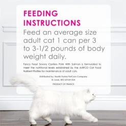 Fancy Feast Savory Centers Salmon Canned Cat Food 15 Fancy Feast Savory Centers Salmon Canned Cat Food -Wellness Sales Store 169573 PT6. AC SS1800 V1560794604