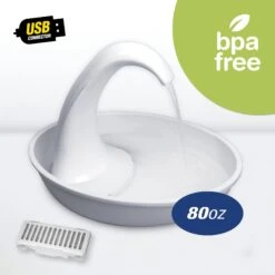 Pioneer Pet Swan Cat Drinking Fountain -Wellness Sales Store 177916 PT3. AC SS1800 V1598662338