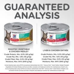 Hill's Science Diet Adult Perfect Weight Vegetable & Chicken & Liver & Chicken Variety Pack Canned Cat Food -Wellness Sales Store 181105 PT7. AC SS1800 V1595643062