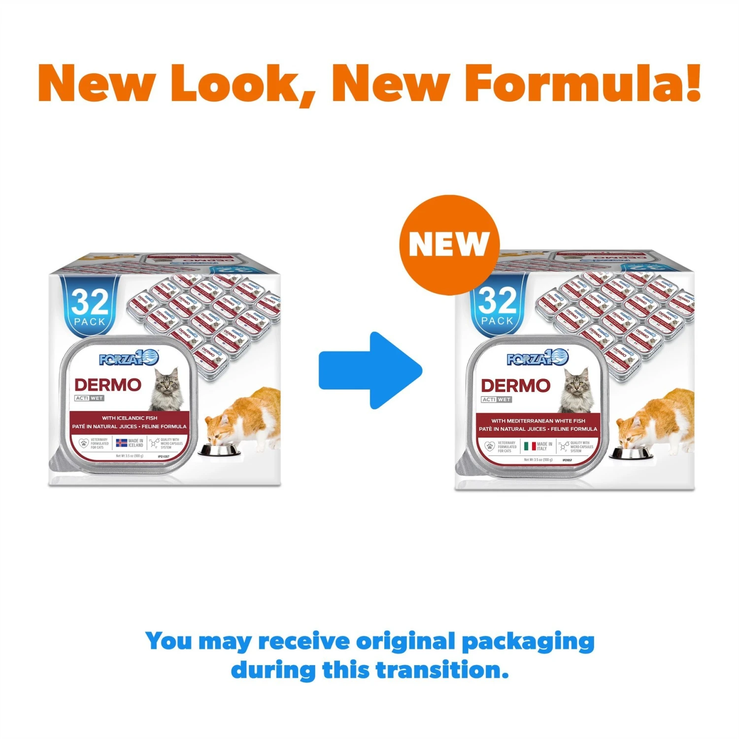Forza10 Nutraceutic ActiWet Dermo Support Icelandic Fish Recipe Canned Cat Food 2 Forza10 Nutraceutic ActiWet Dermo Support Icelandic Fish Recipe Canned Cat Food - Image 2