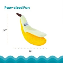 Catstages Dental Banana Cat Chew Toy With Catnip -Wellness Sales Store 190721 PT4. AC SS1800 V1631681833