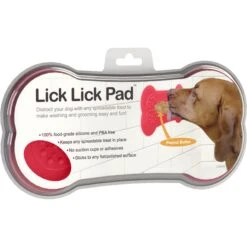 Lick Lick Pad Dog Distraction Lick Mat, Large 11 Lick Lick Pad Dog Distraction Lick Mat, Large -Wellness Sales Store 191404 PT2. AC SS1800 V1572281996