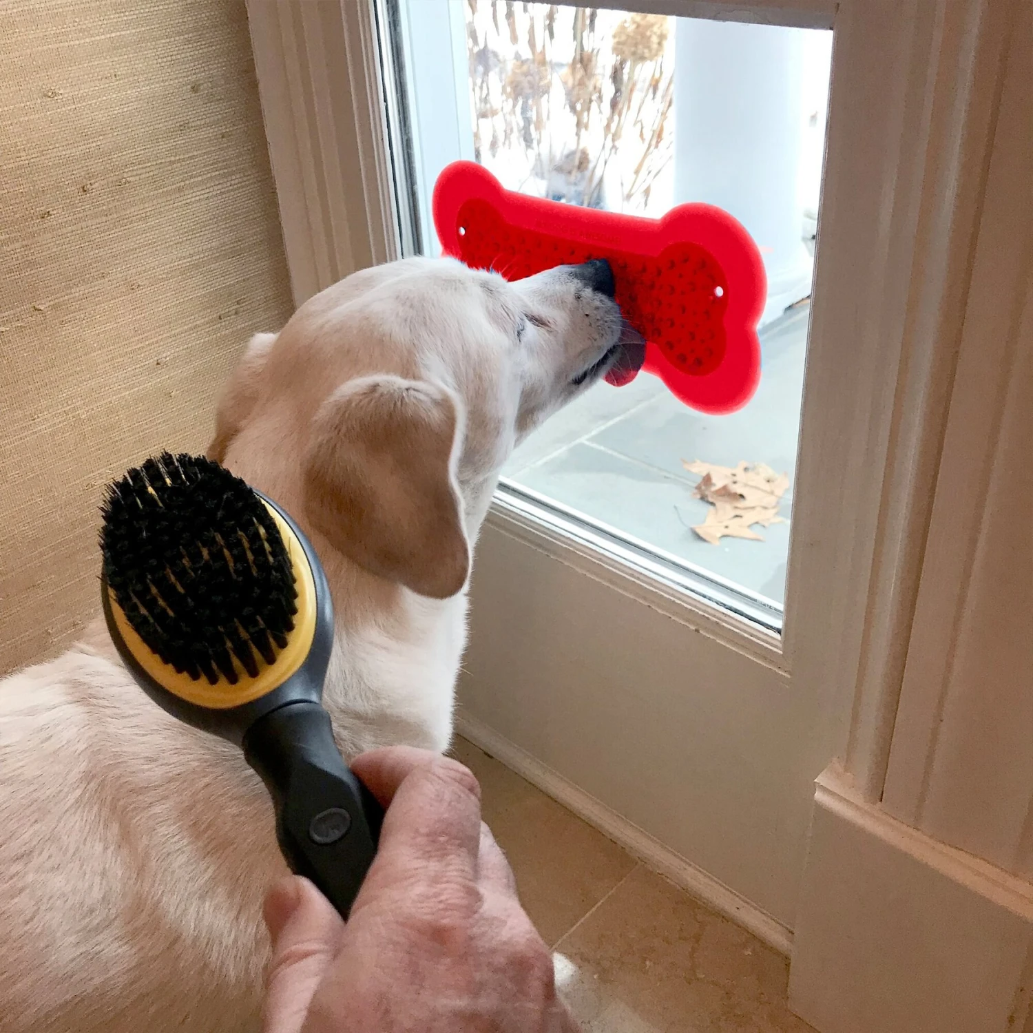 Lick Lick Pad Dog Distraction Lick Mat, Large 5 Lick Lick Pad Dog Distraction Lick Mat, Large - Image 5