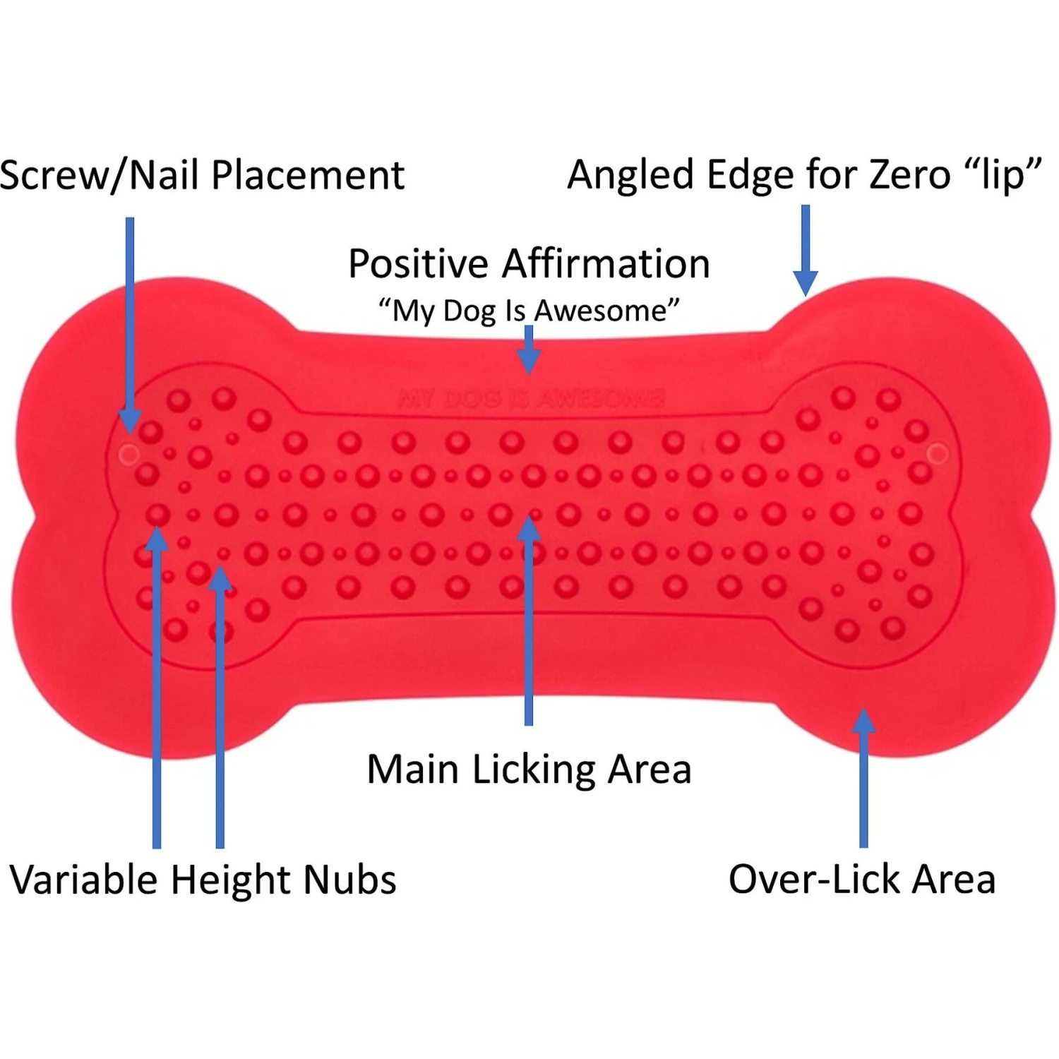Lick Lick Pad Dog Distraction Lick Mat, Large 8 Lick Lick Pad Dog Distraction Lick Mat, Large - Image 8