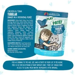 BFF Play Pate Lovers Chicken & Tuna Tubular Wet Cat Food, 3-oz Pouch, Pack Of 12 15 BFF Play Pate Lovers Chicken & Tuna Tubular Wet Cat Food, 3-oz Pouch, Pack Of 12 -Wellness Sales Store 192276 PT6. AC SS1800 V1649132999