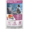 Snappy Tom Naturals Sardine Cutlet With Salmon Cat Food Pouches, 3.5-oz, Case Of 12